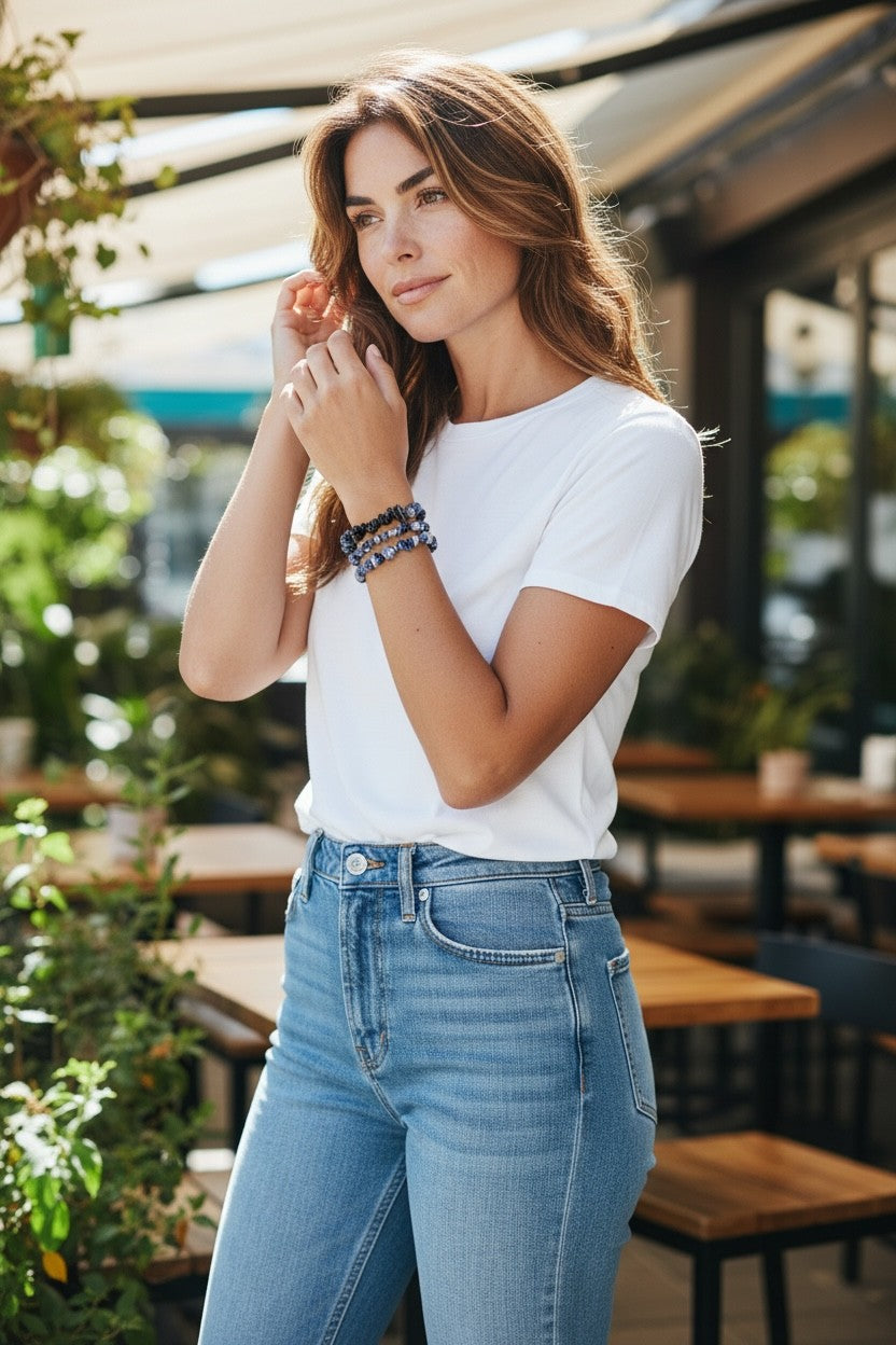 Trio de bracelets