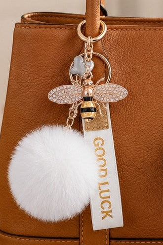 Porte-clés abeille