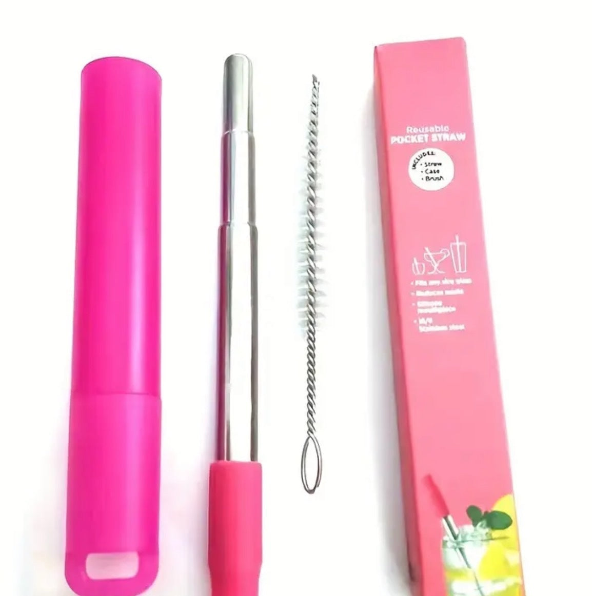Paille rétractable