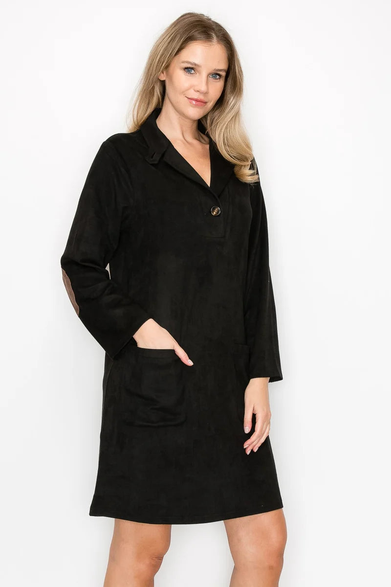 Robe en suède