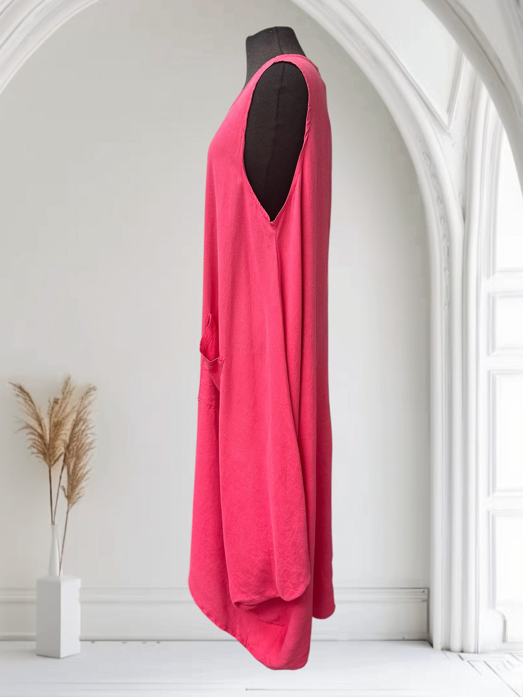 Robe longue sans manche