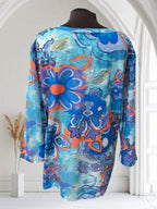 Chandail encolure en v Tango Mango (motif)