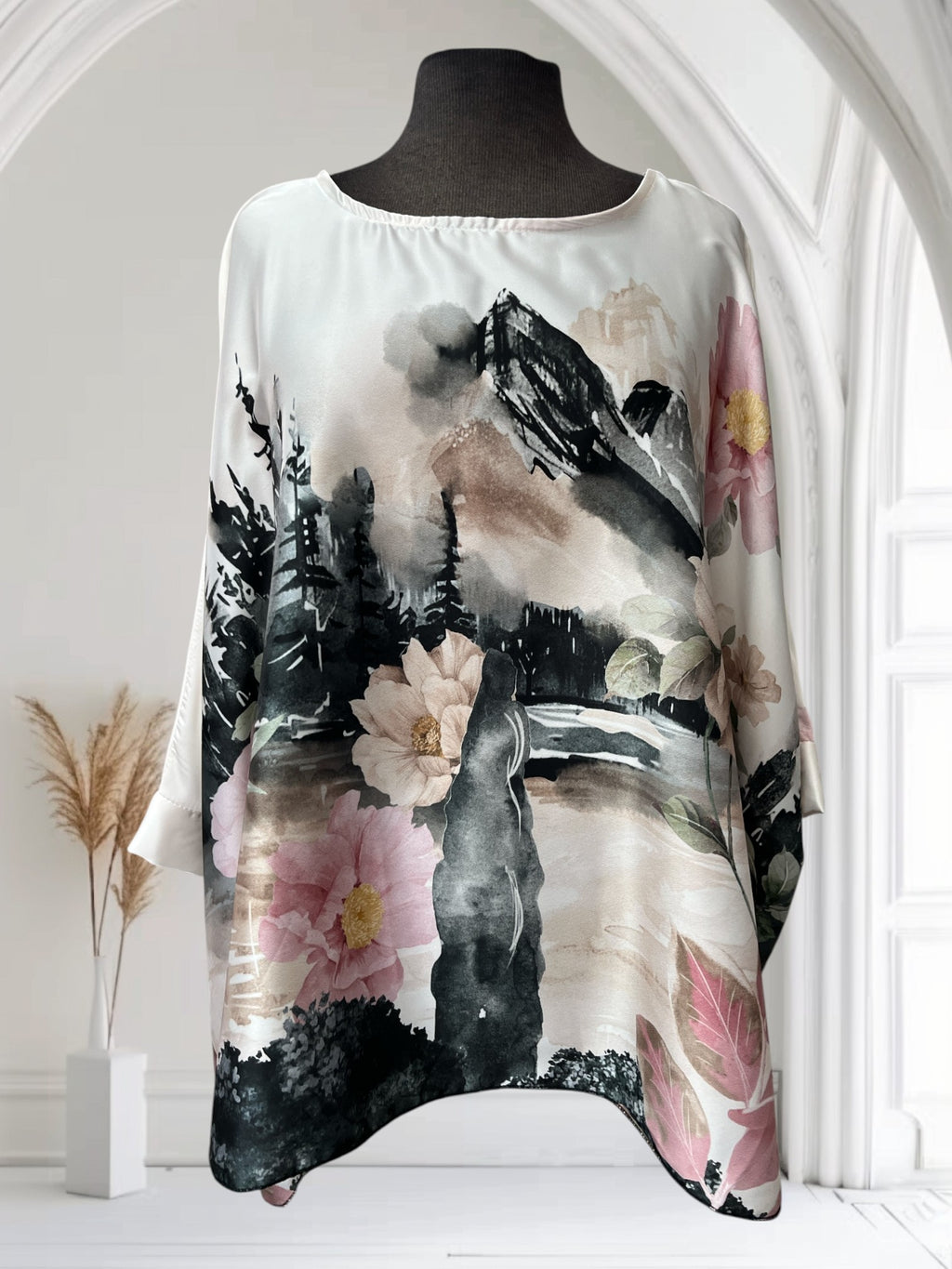Blouse Fleurie (Paysage)