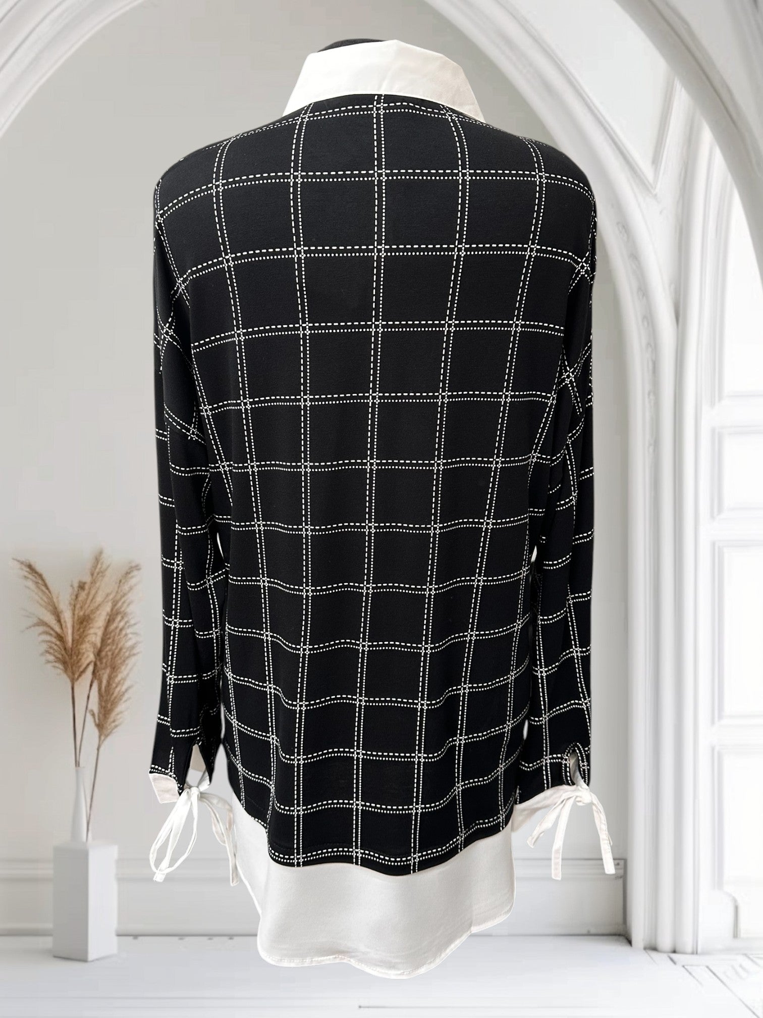 Chandail avec chemise intégrée