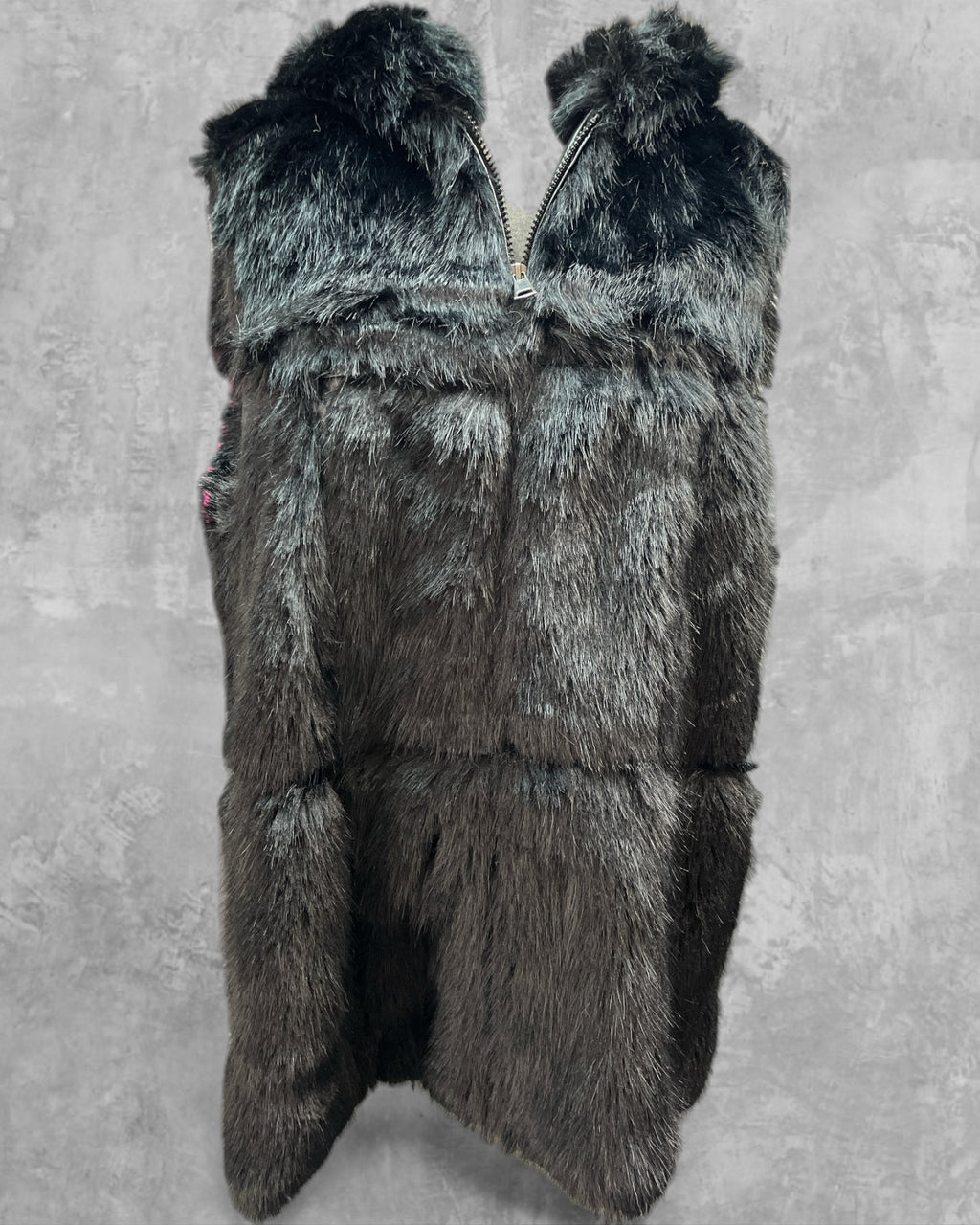 Veste Sans Manche (Fausse Fourrure)