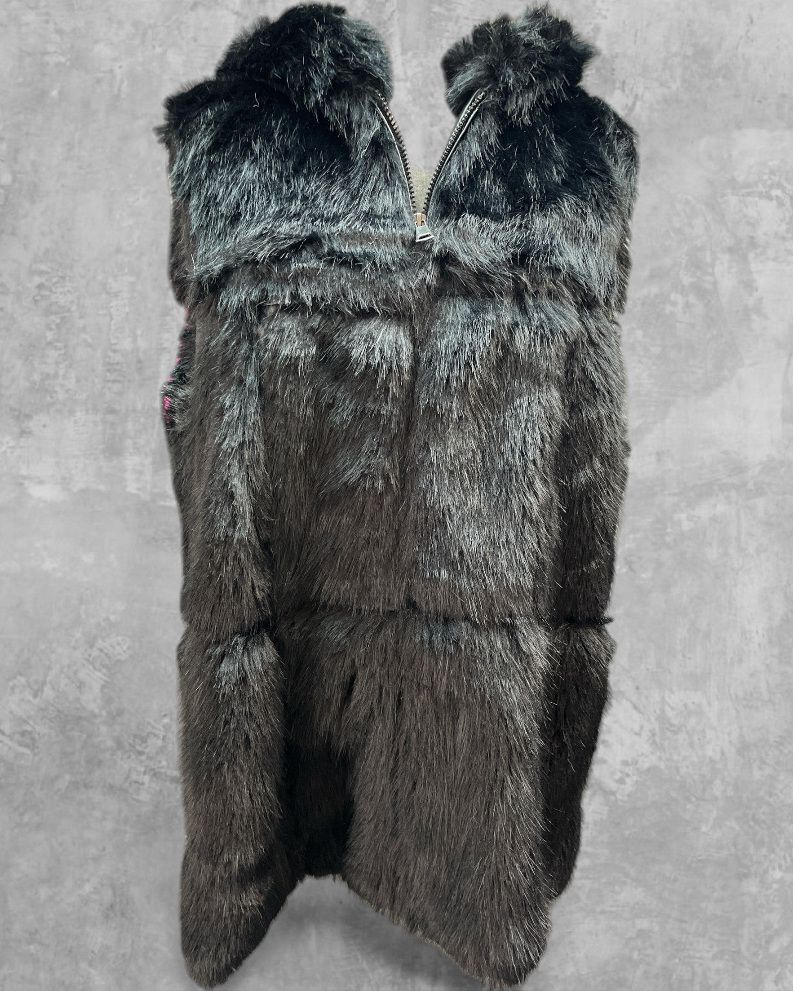 Veste Sans Manche (Fausse Fourrure)