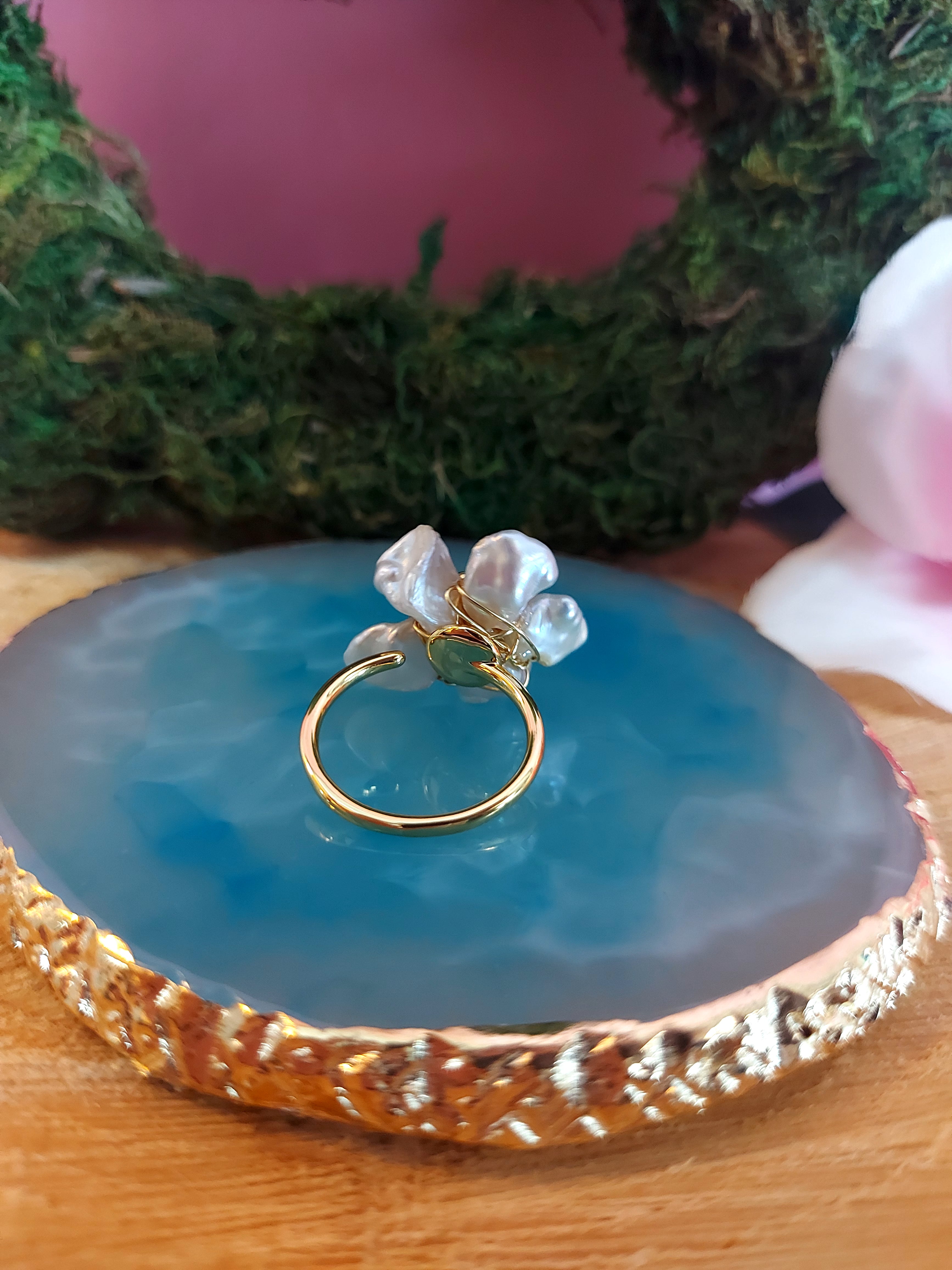Bague fleur