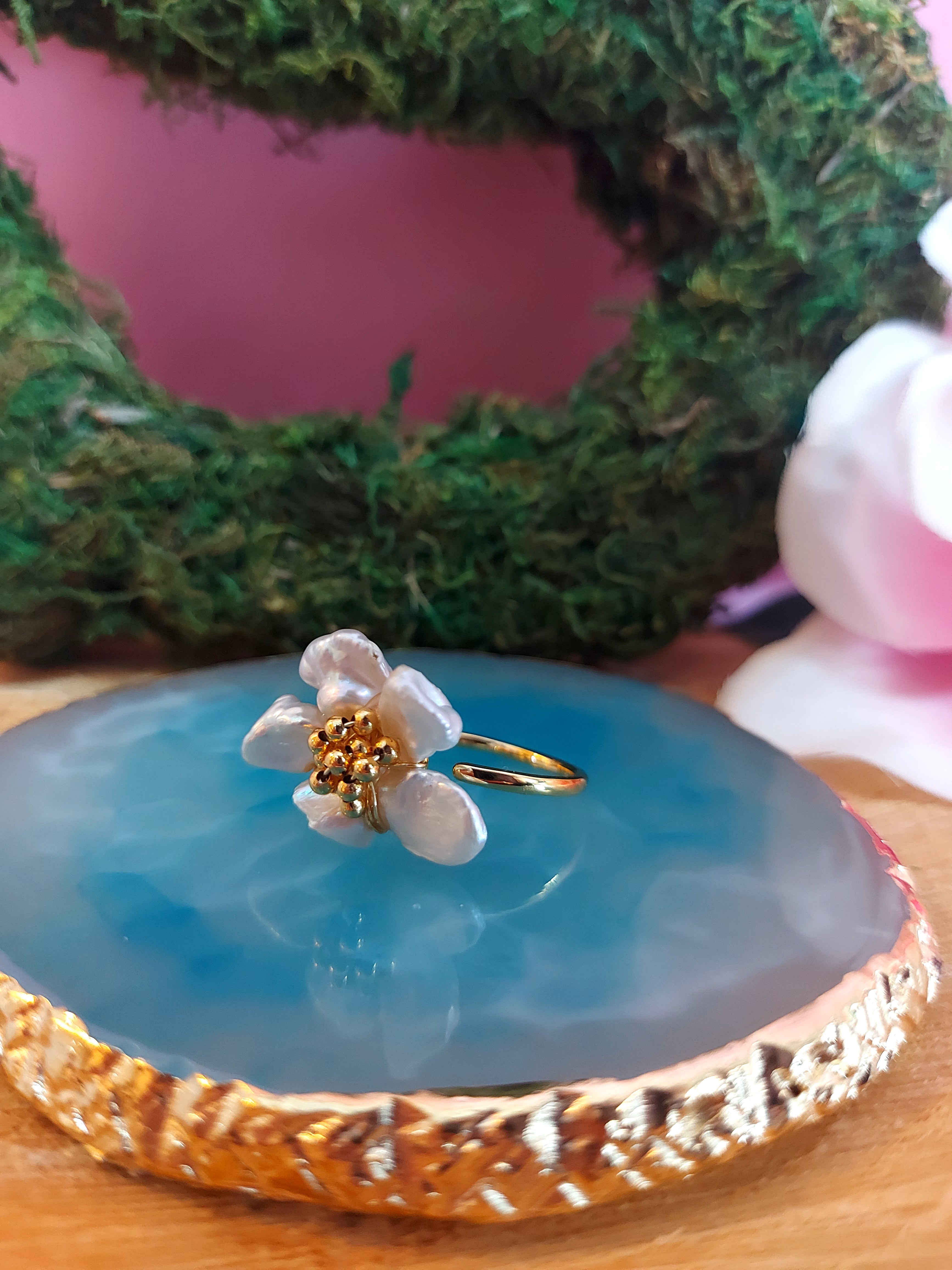Bague fleur