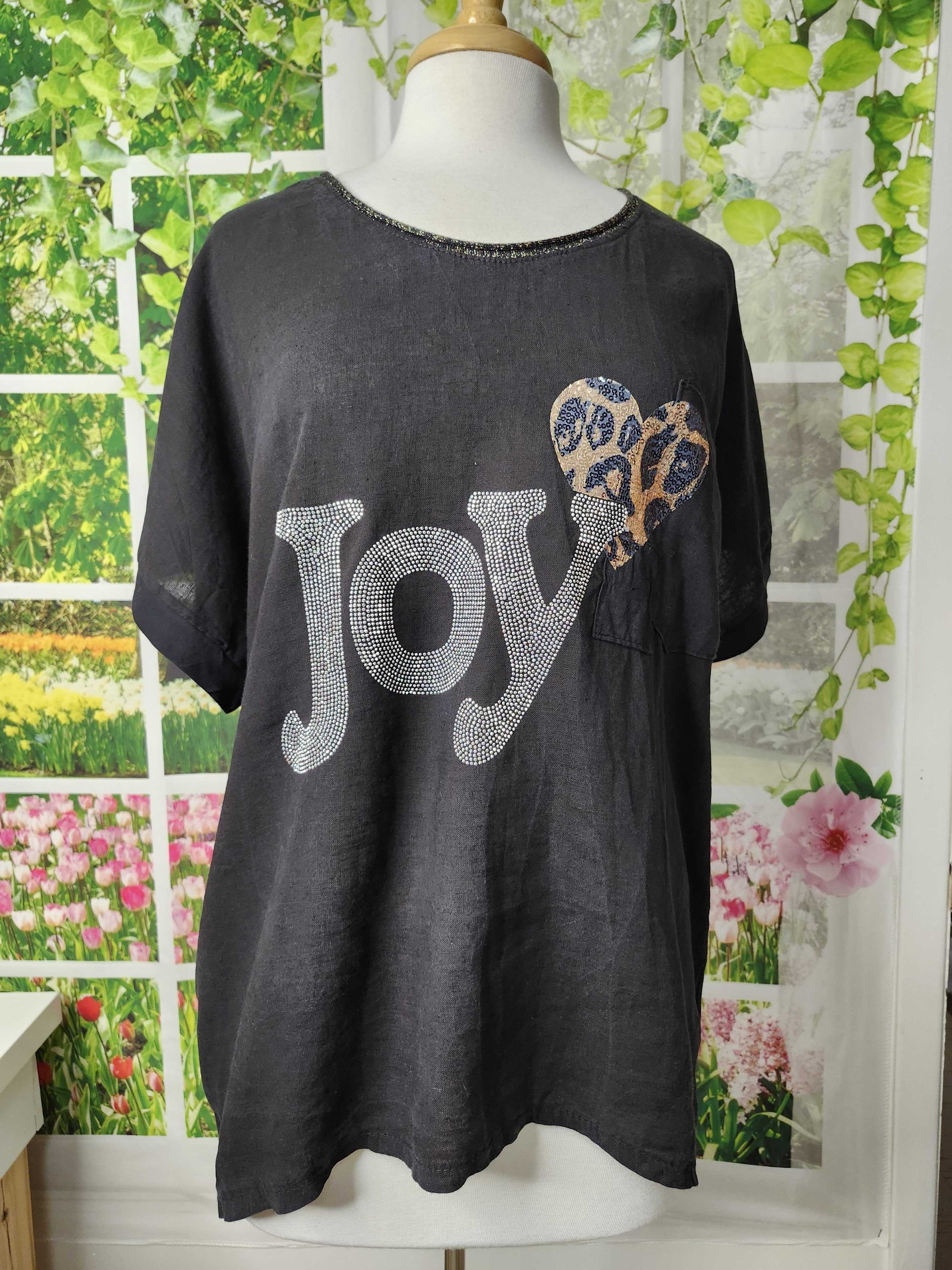 Nouveauté chandail joy printemps/été 2024-BOUTIQUE SYLBELLE