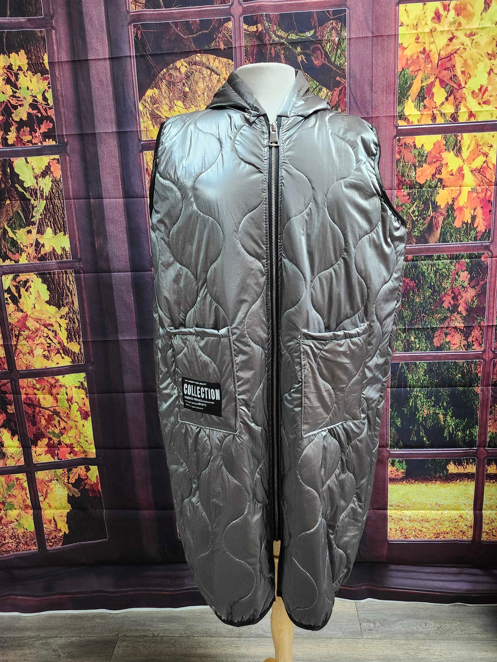 Nouveauté veste sans manche (doudoune) automne/hiver 2024-2025- BOUTIQUE SYLBELLE