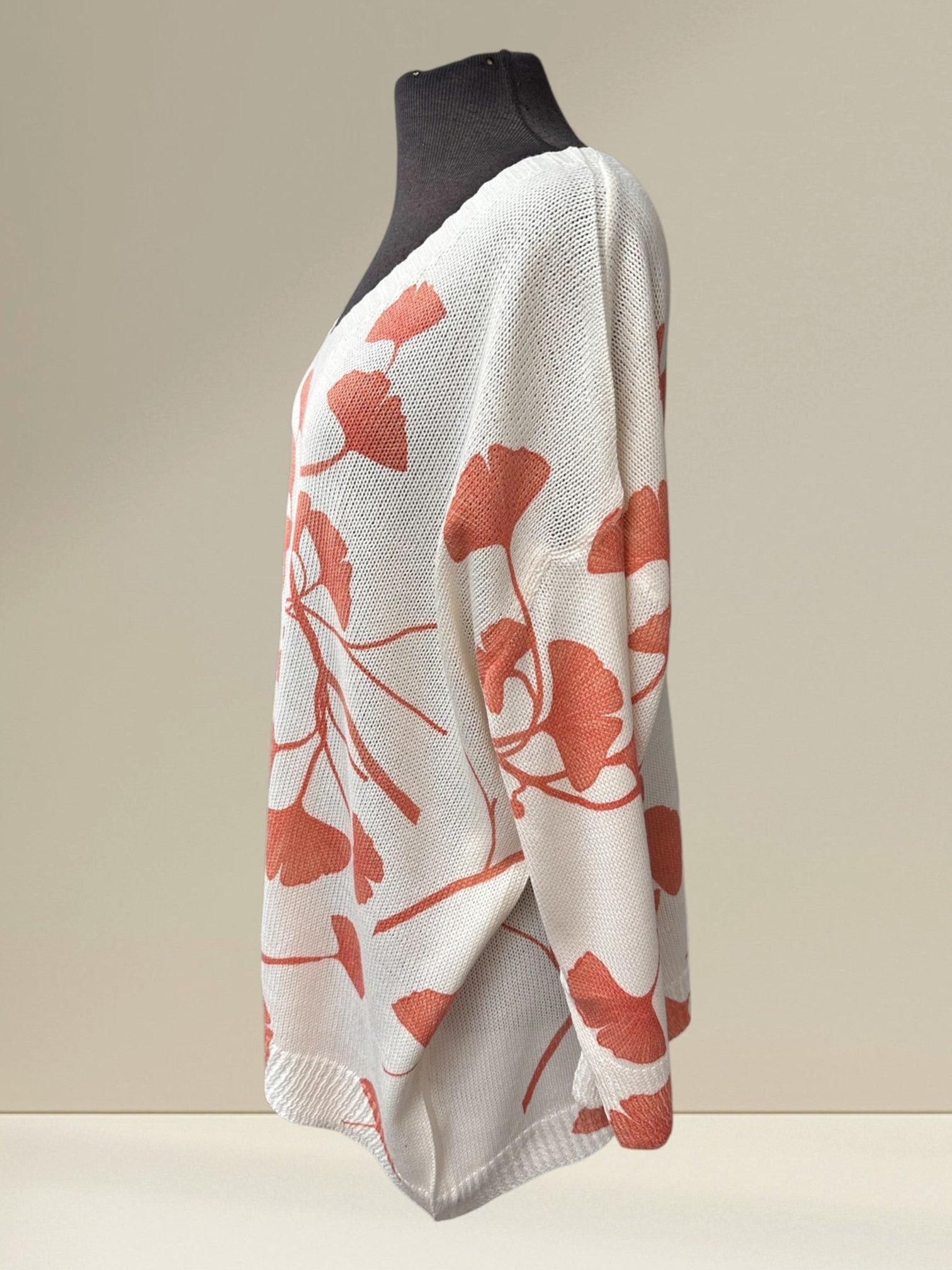 Chandail (knit) fleuris