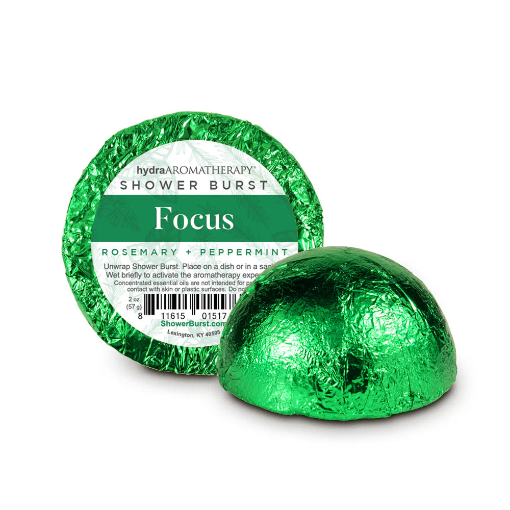 Pastille d'aromathérapie pour la douche (huile essentielle)