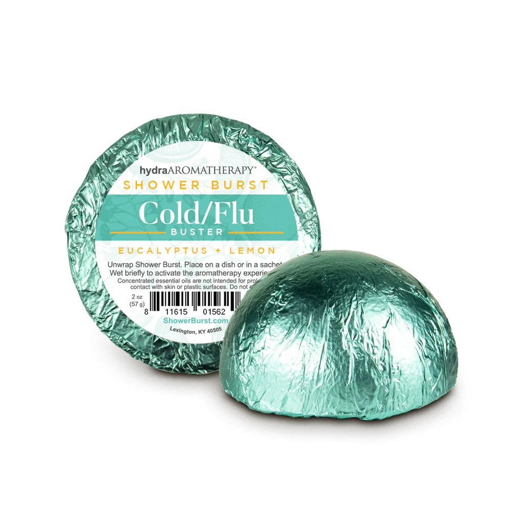 Pastille d'aromathérapie pour la douche (huile essentielle)