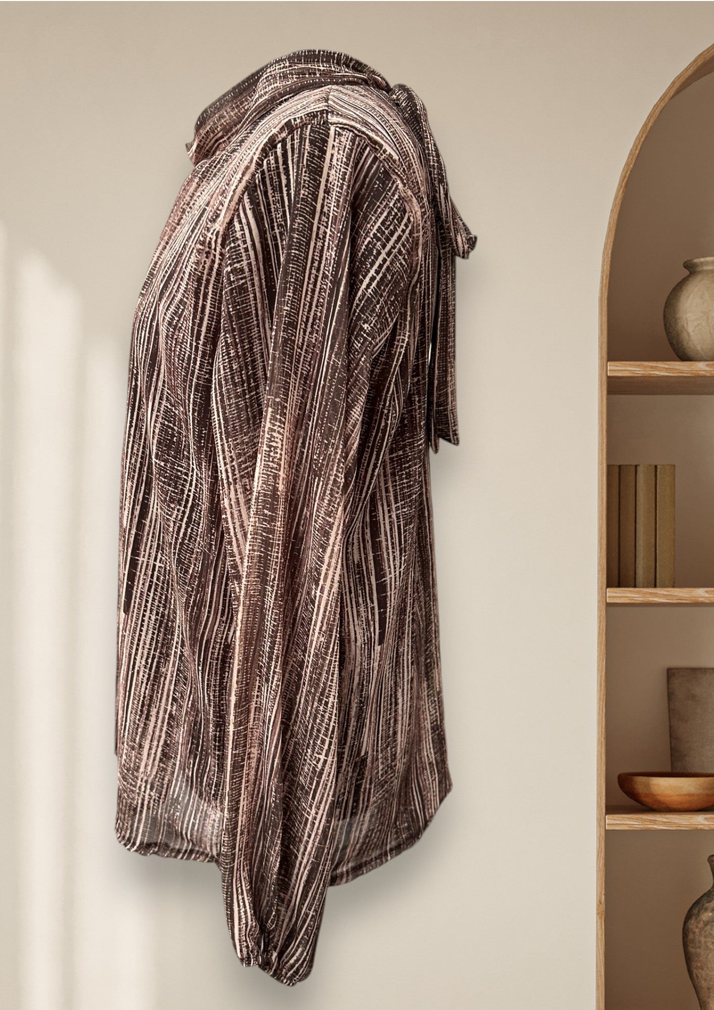 Blouse avec boucle à l'arrière du cou