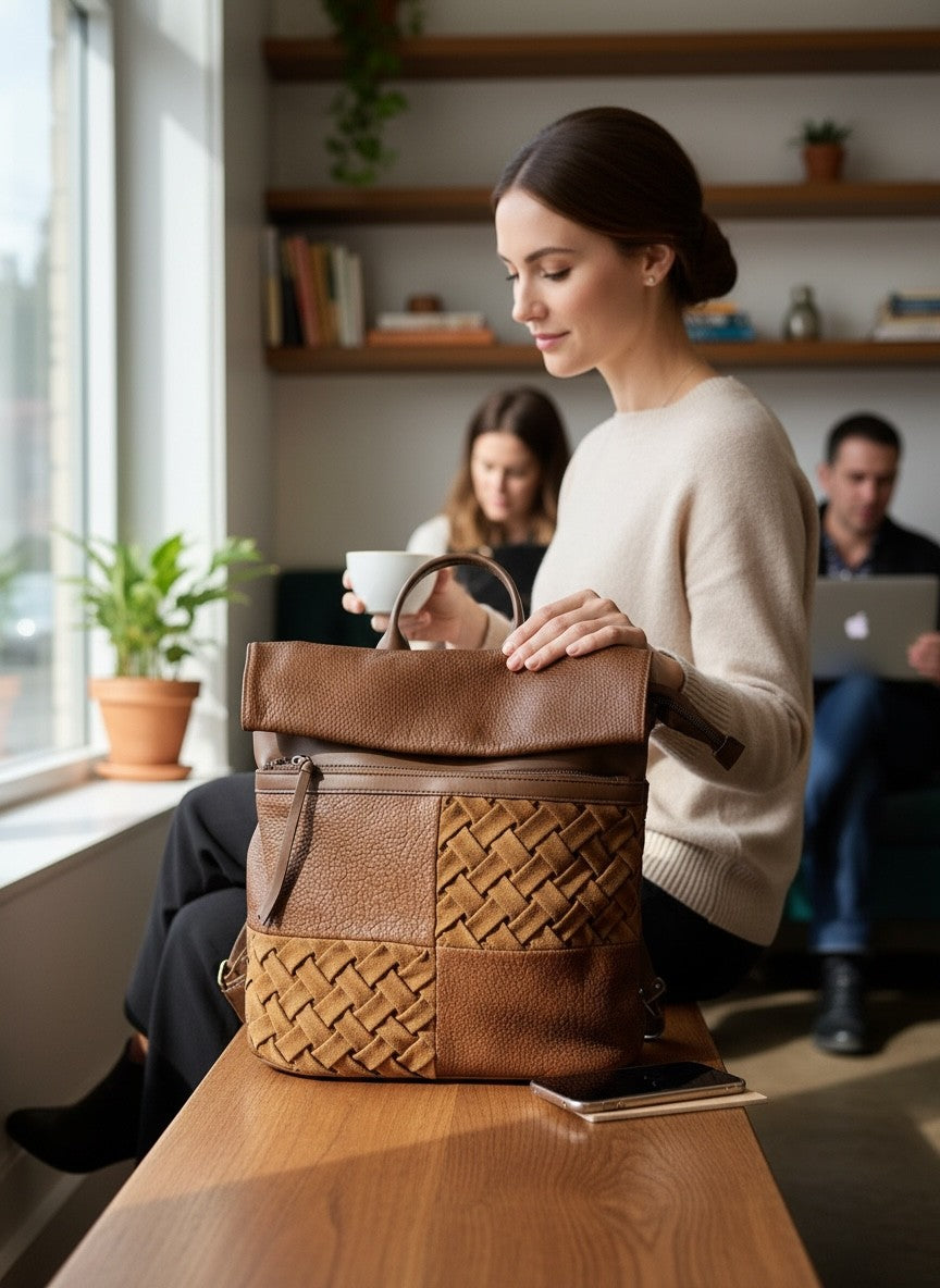 Sac à main (style sac à dos)