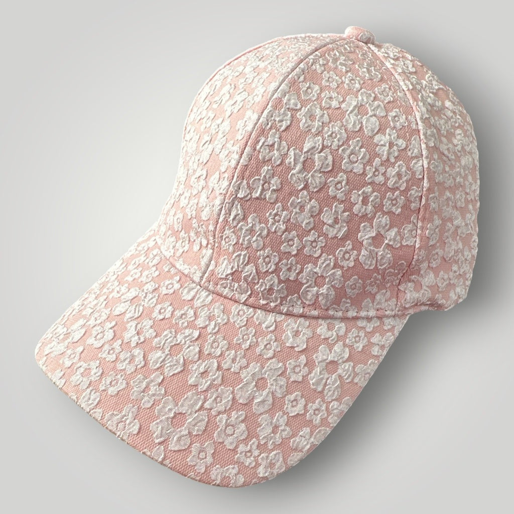 Casquette petites fleurs