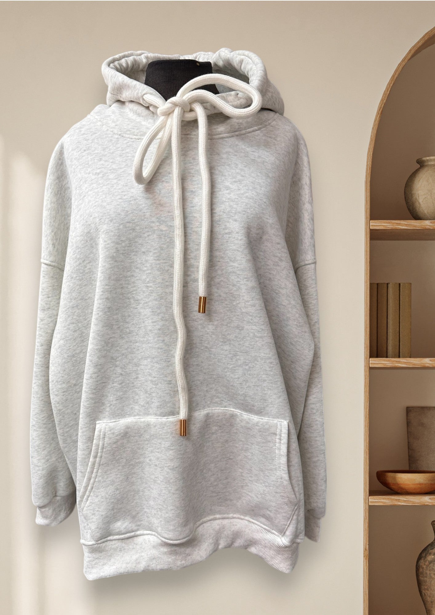Hoodie Kangourou (Gros cordons)