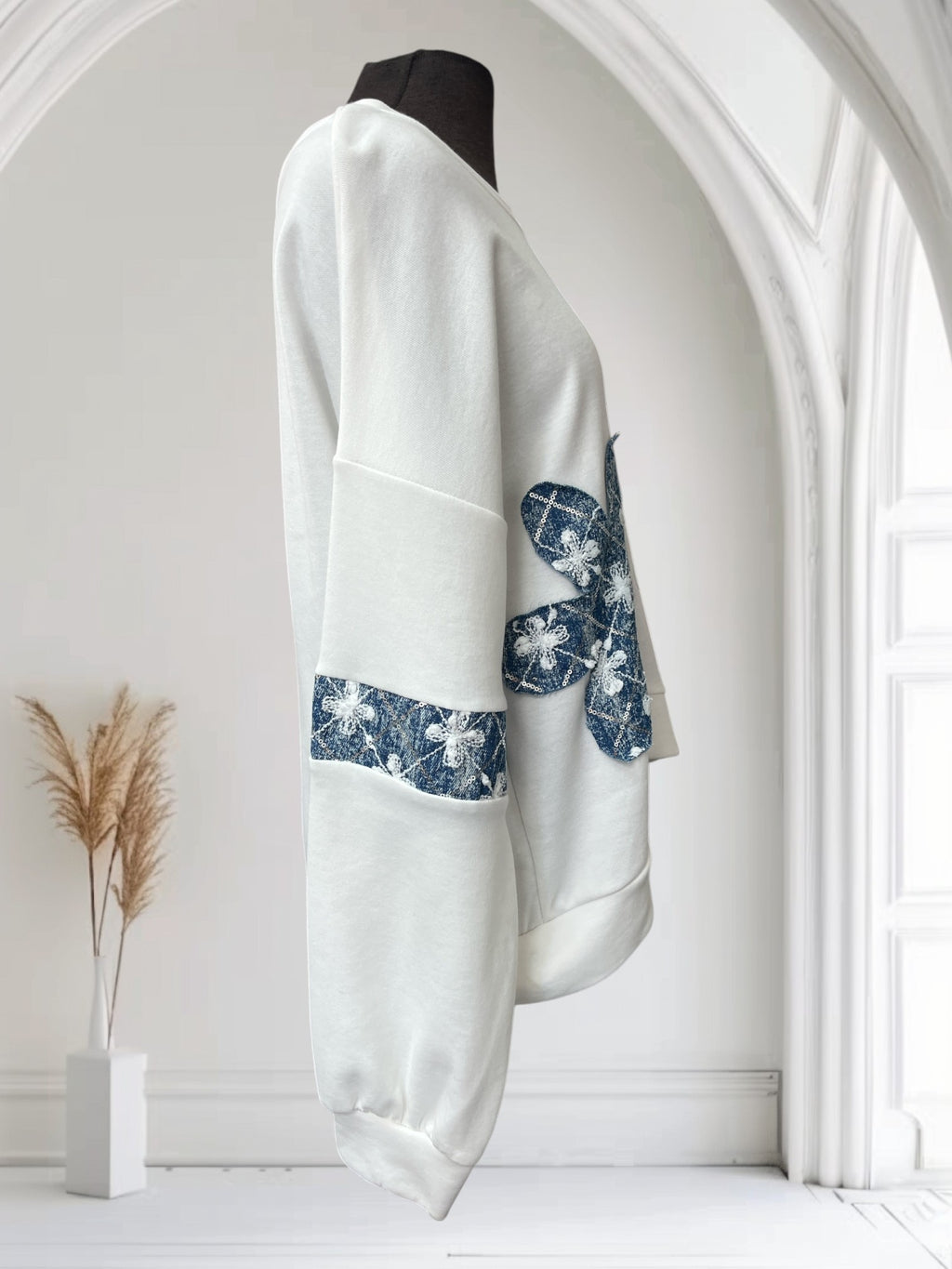 Chandail (Patch en jeans)