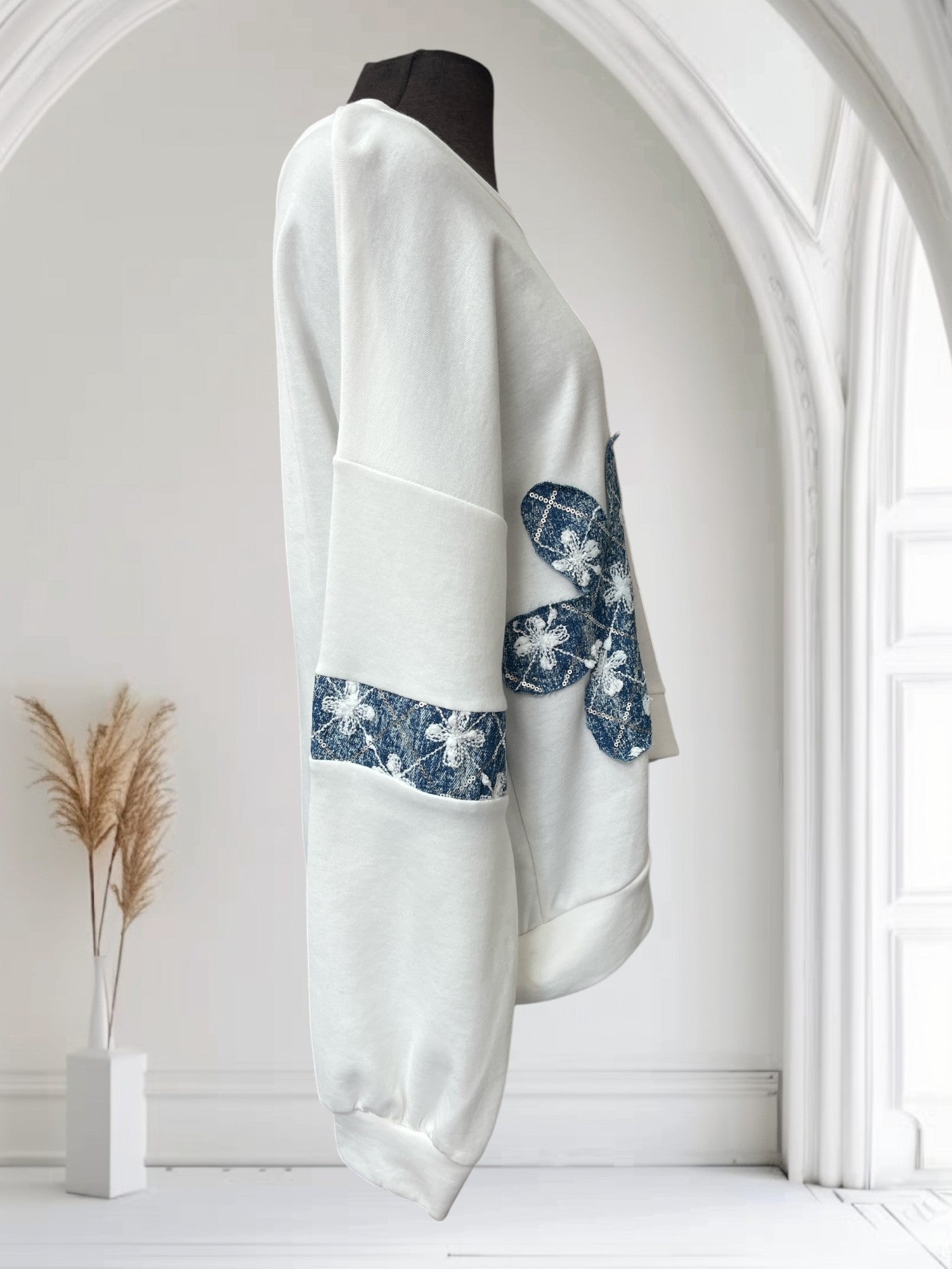 Chandail (Patch en jeans)