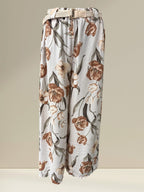 Pantalon fleuris