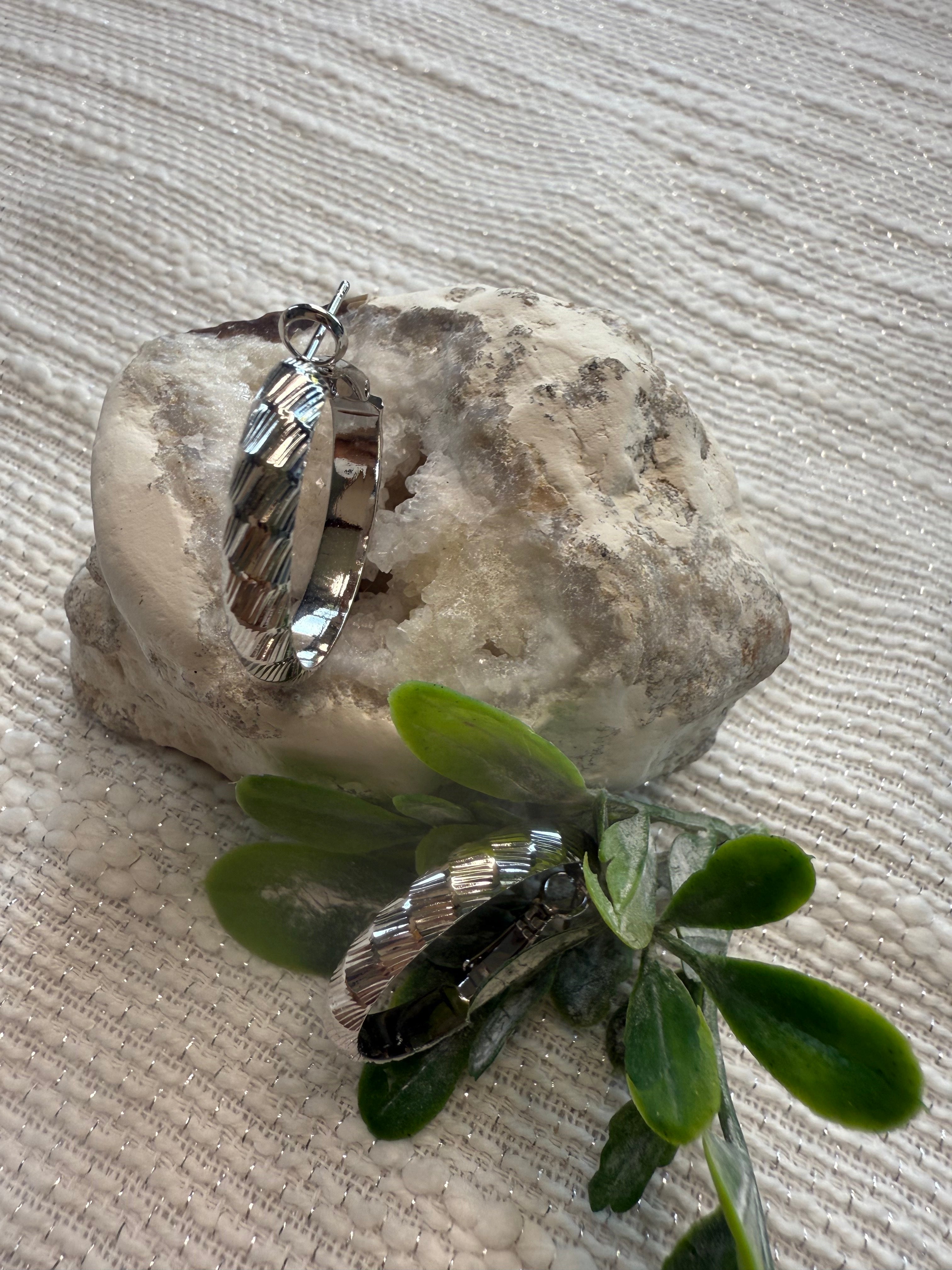 Boucle d'oreille en stainless