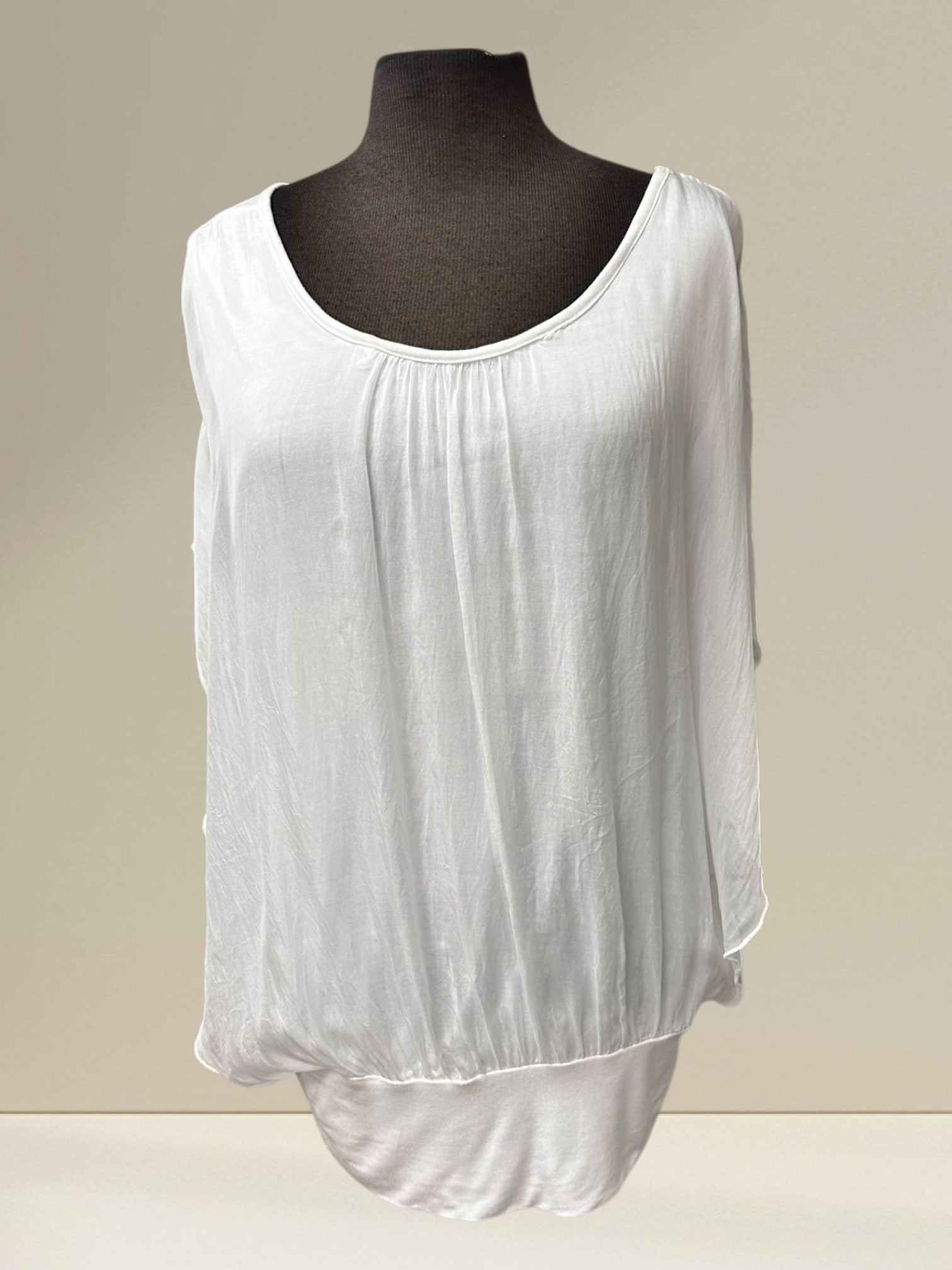 Blouse en soie