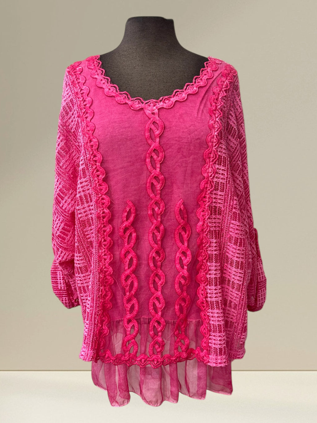 Blouse en mèches