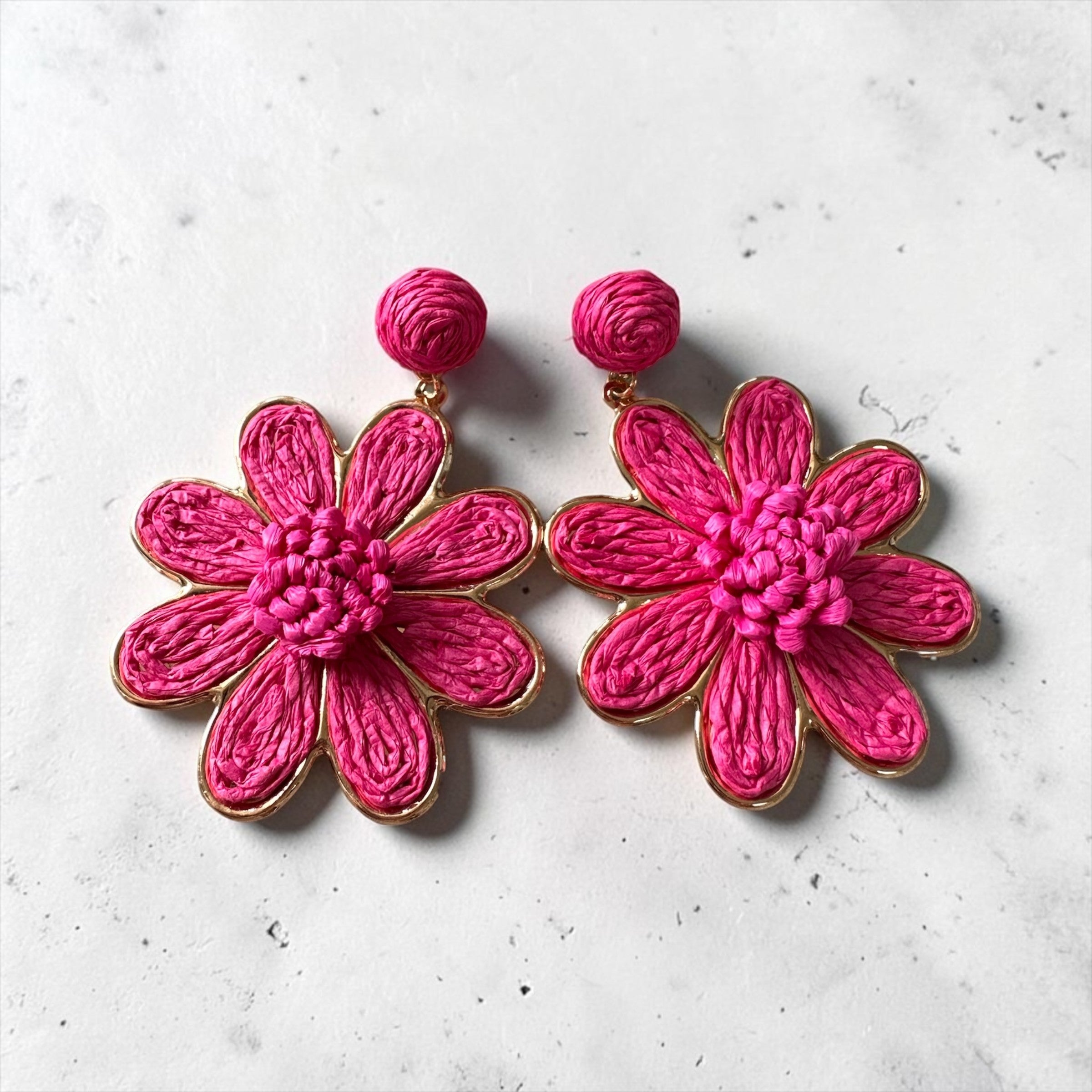 Boucle d'oreille (fleur)