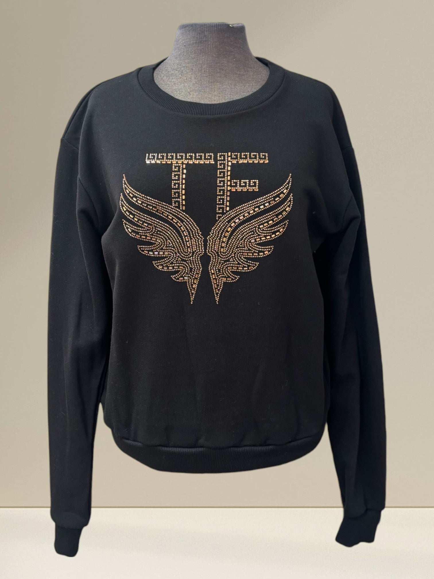 Chandail (Ailes en paillettes or)
