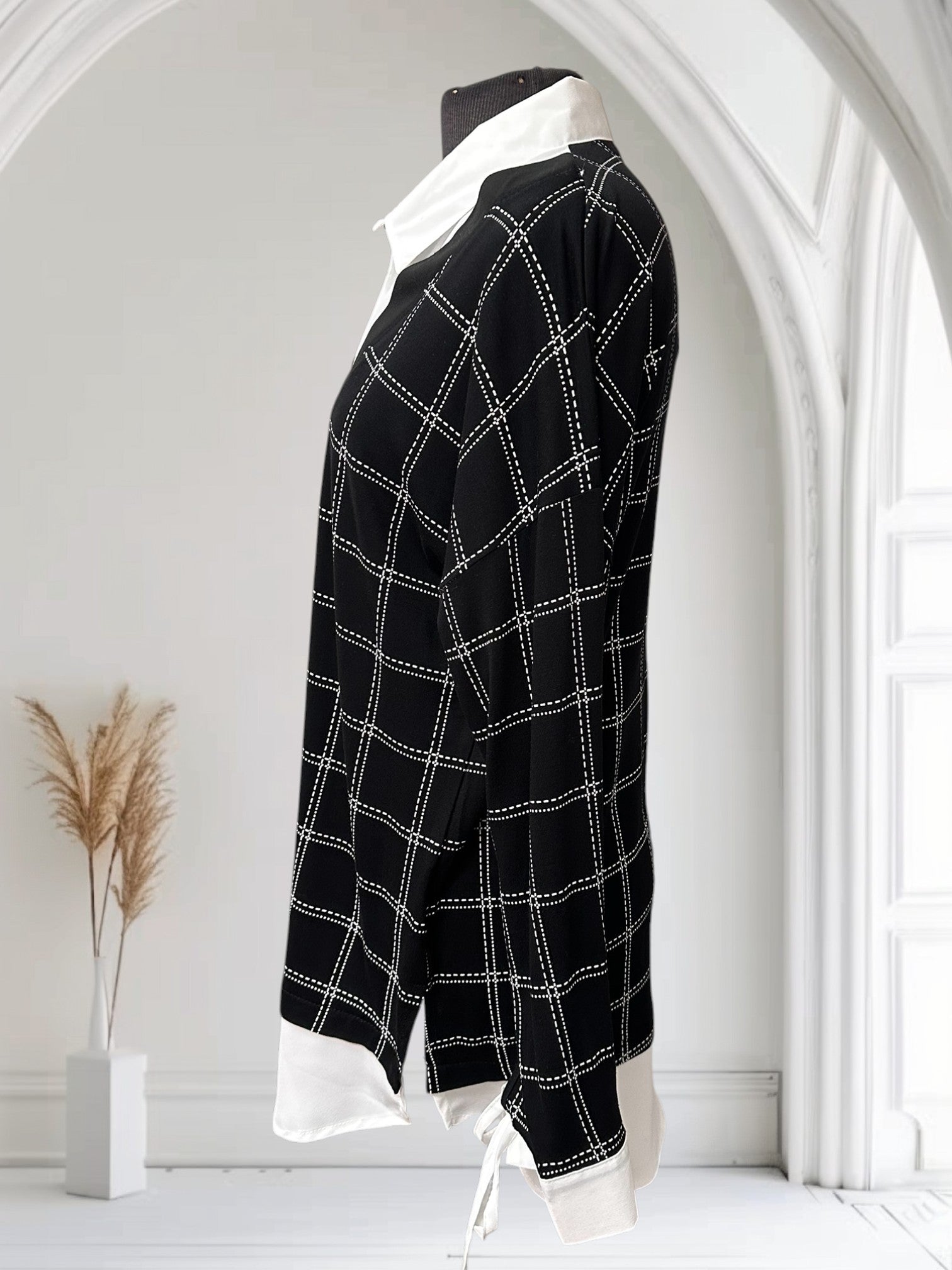 Chandail avec chemise intégrée