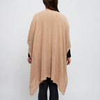 Poncho à devant ouvert