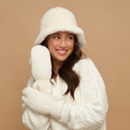 Mitaine avec motif chevron