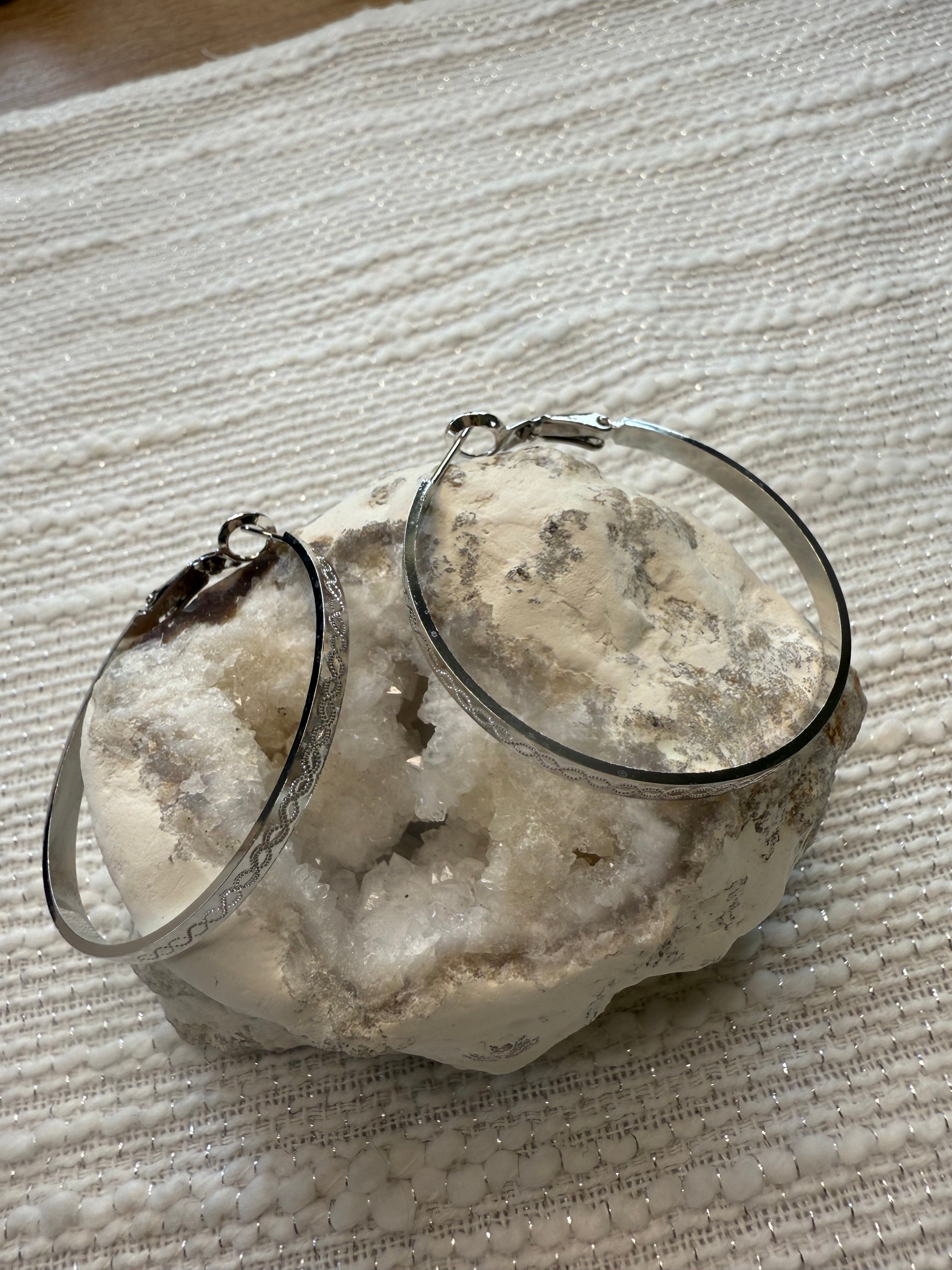 Boucle d'oreille en stainless