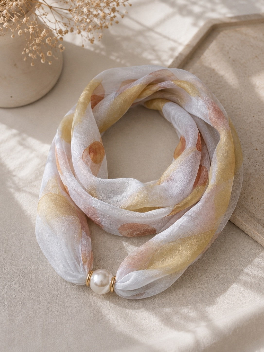 Foulard aimanté