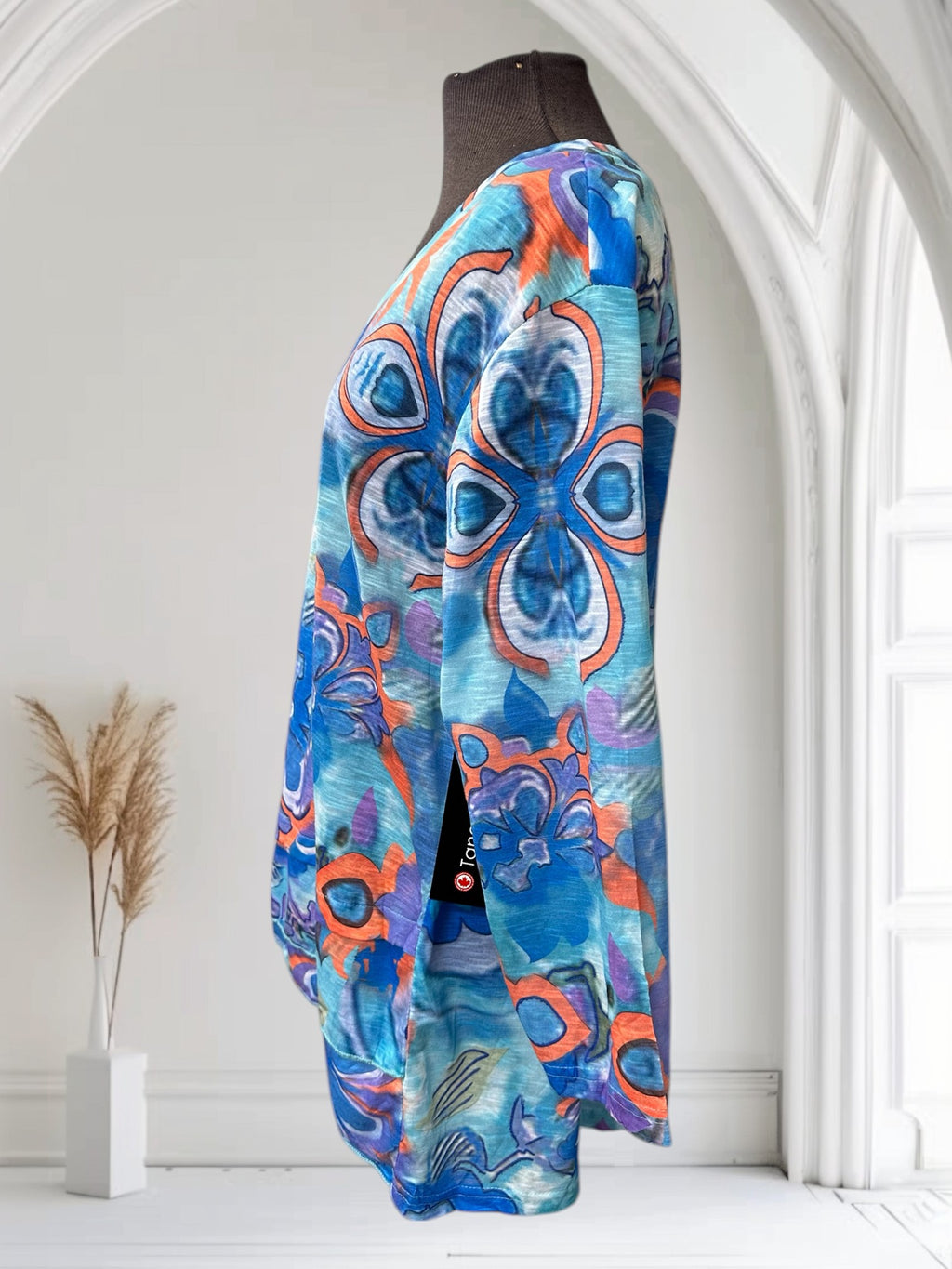 Chandail encolure en v Tango Mango (motif)