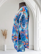 Chandail encolure en v Tango Mango (motif)