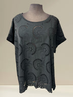 T-shirt de dentelle