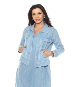 Veste en lin léger Tango Mango
