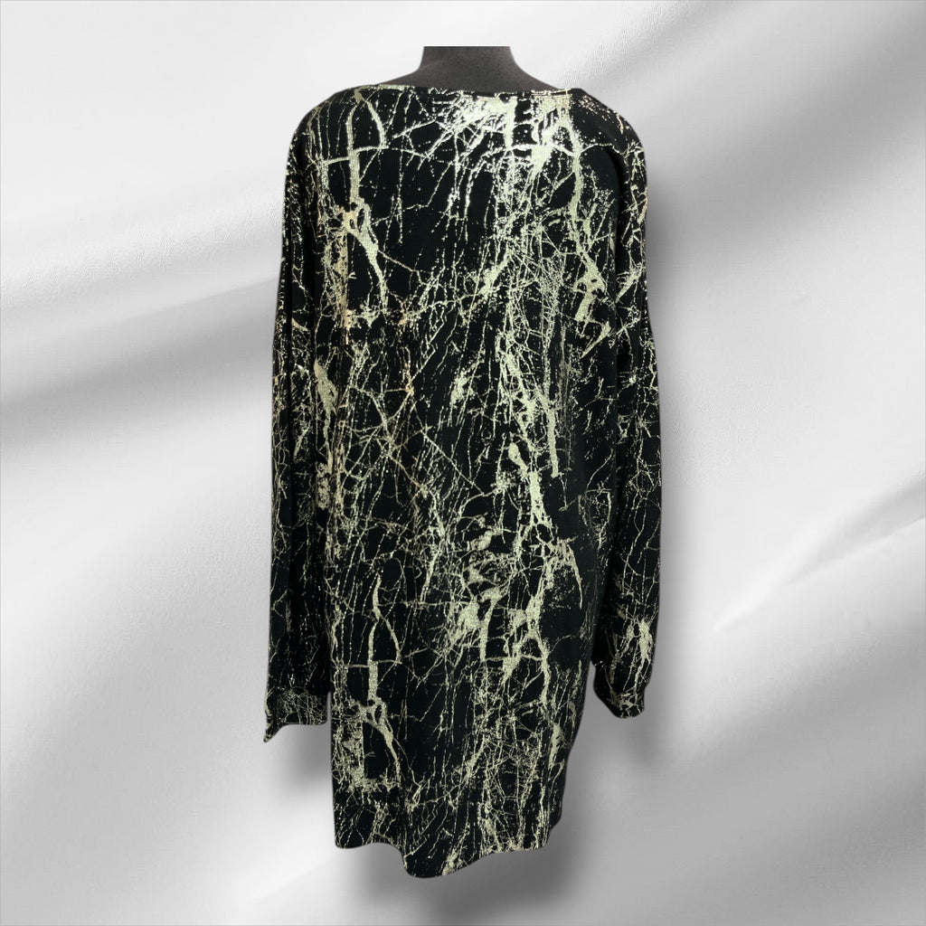 Chandail aux motif or