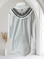 Blouse brodée