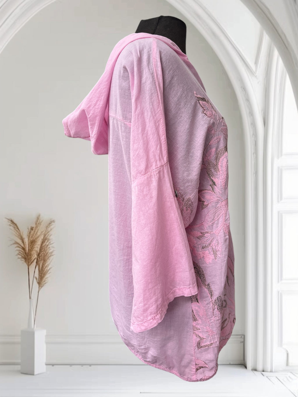 Blouse avec capuchon