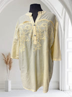 Blouse avec broderie