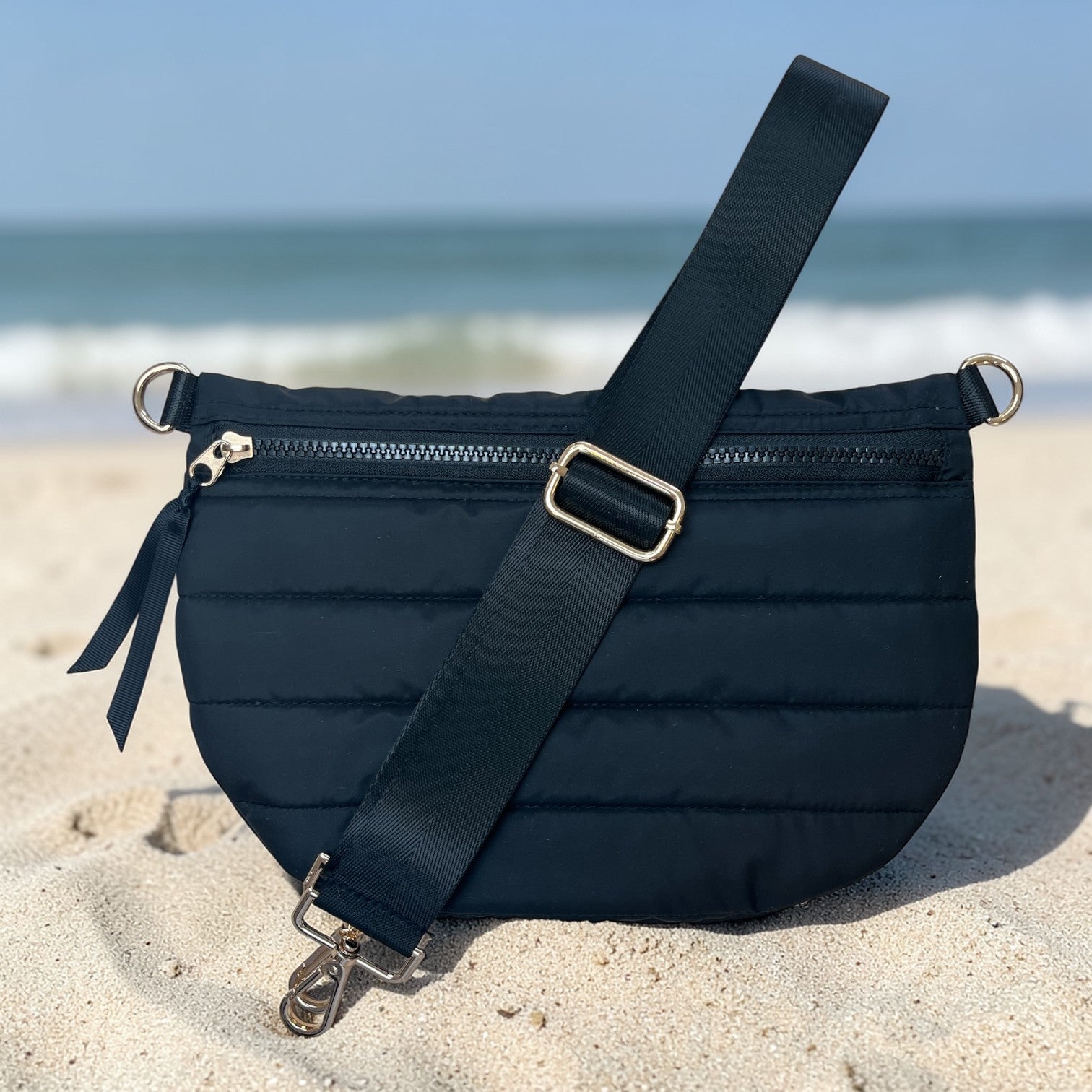 Sac à bandoulière matelassé