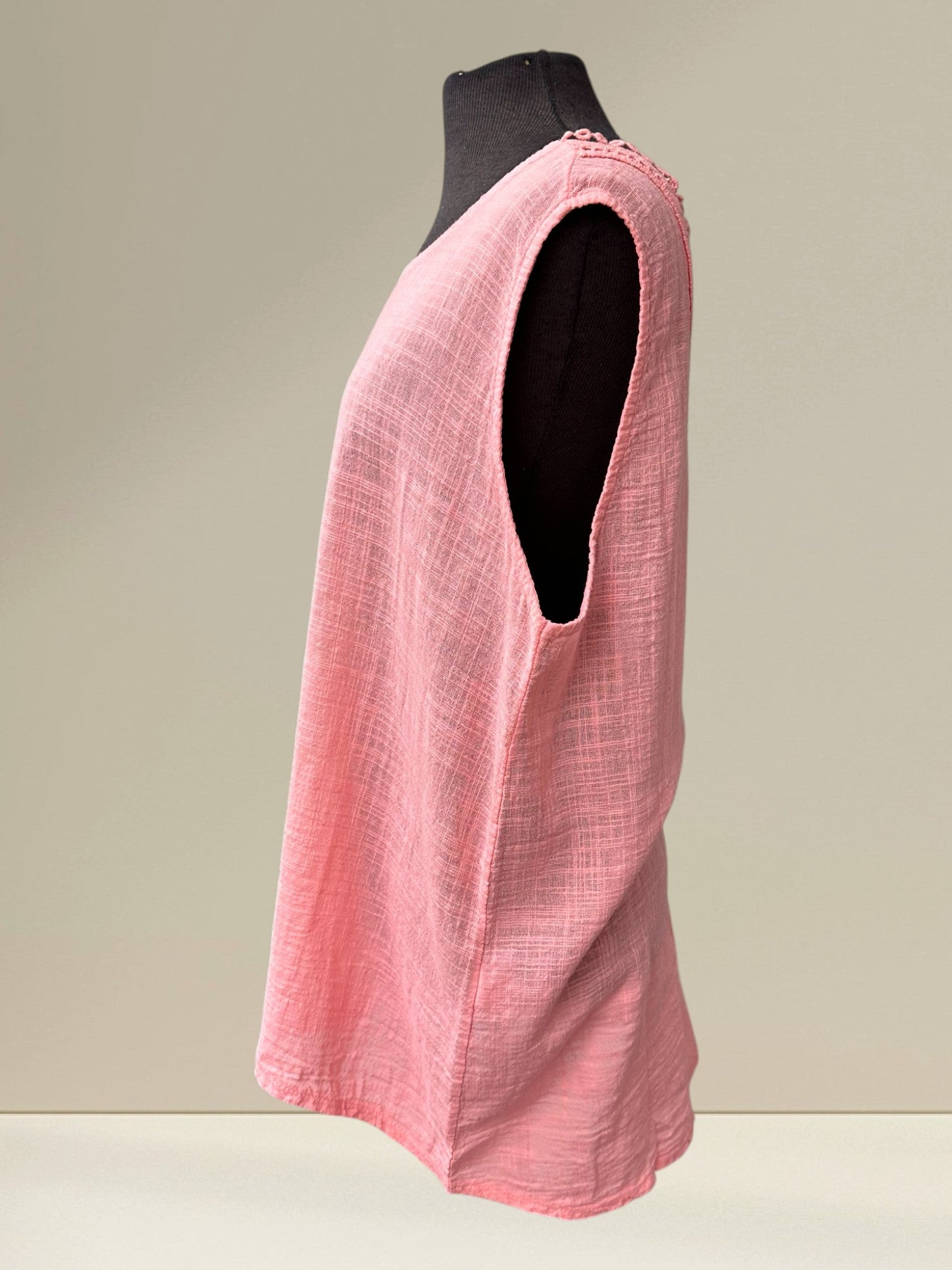 Camisole avec dentelle au dos