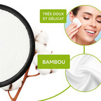 Tampon démaquillant en bamboo