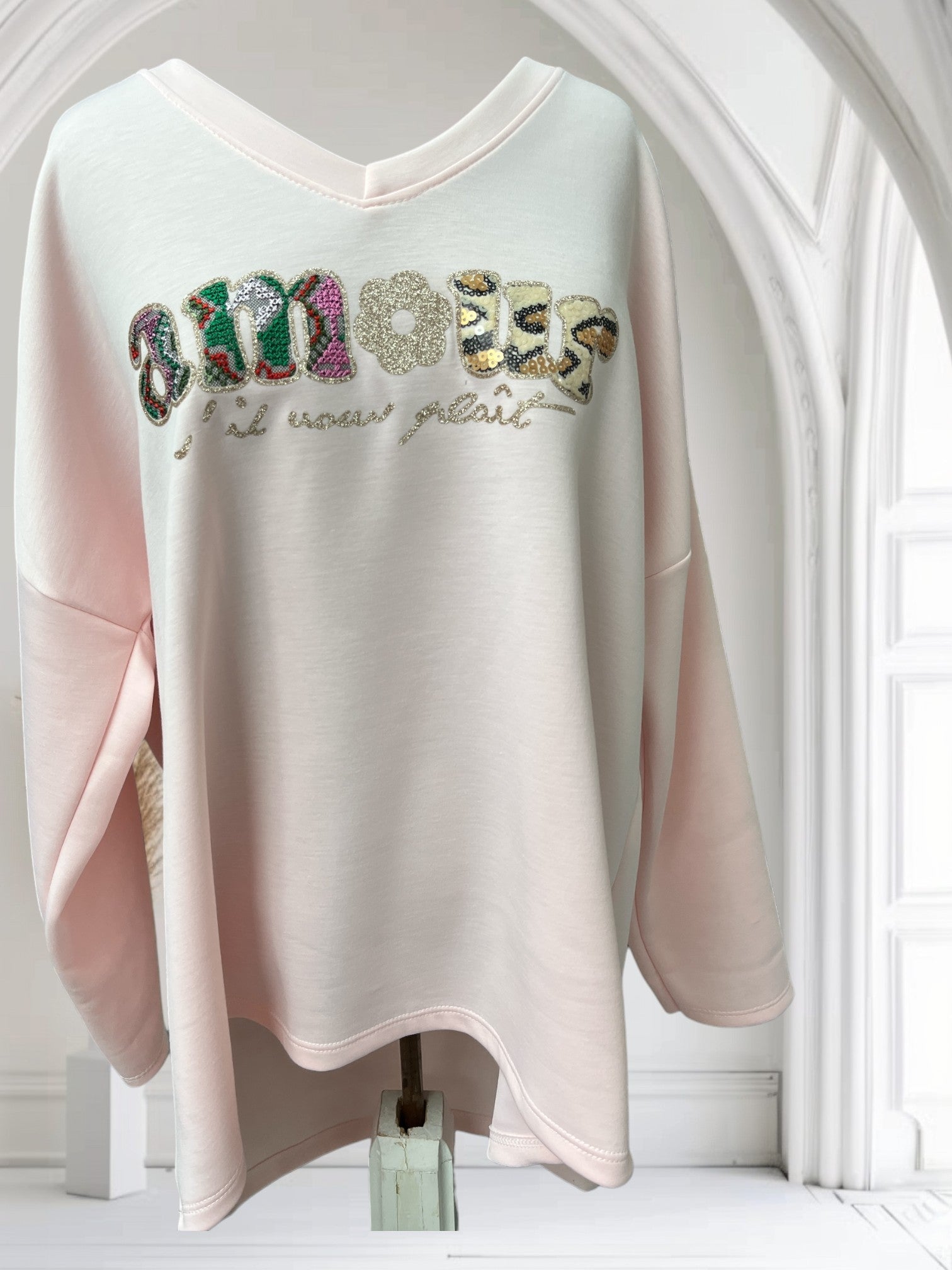 Chandail/Tunique (Amour s'il vous plaît)