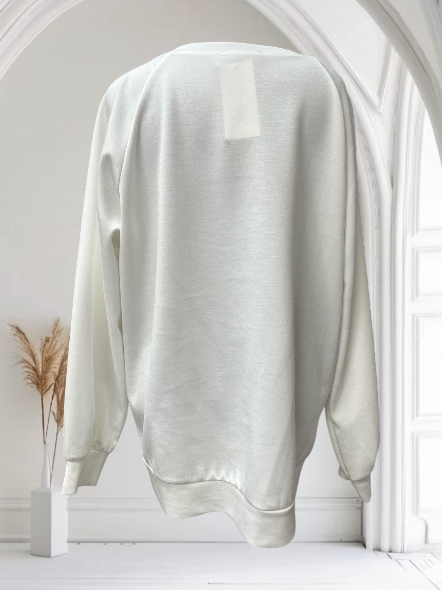 Chandail coeur fleuris