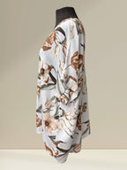 Chandail/blouse fleuris