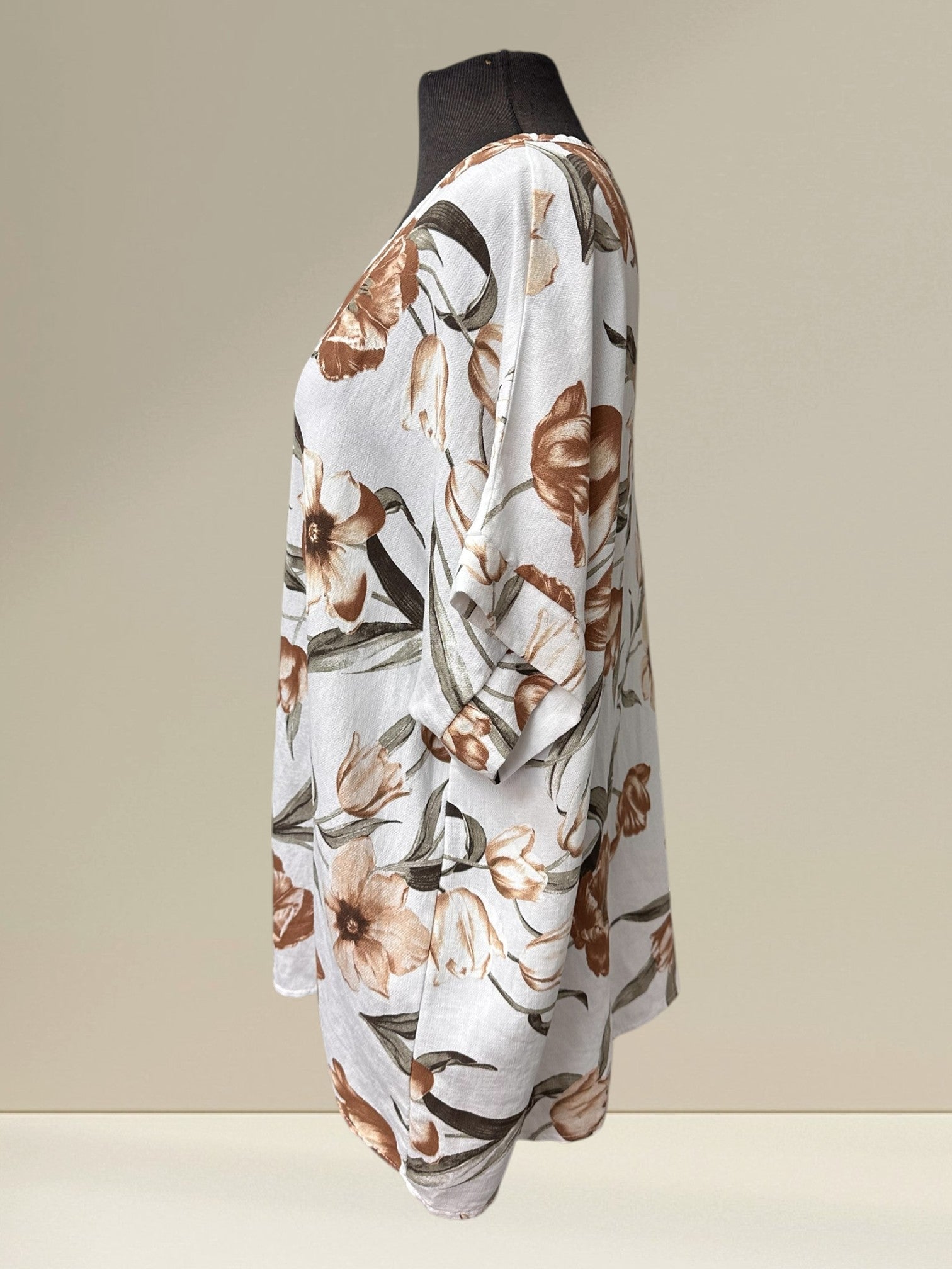 Chandail/blouse fleuris