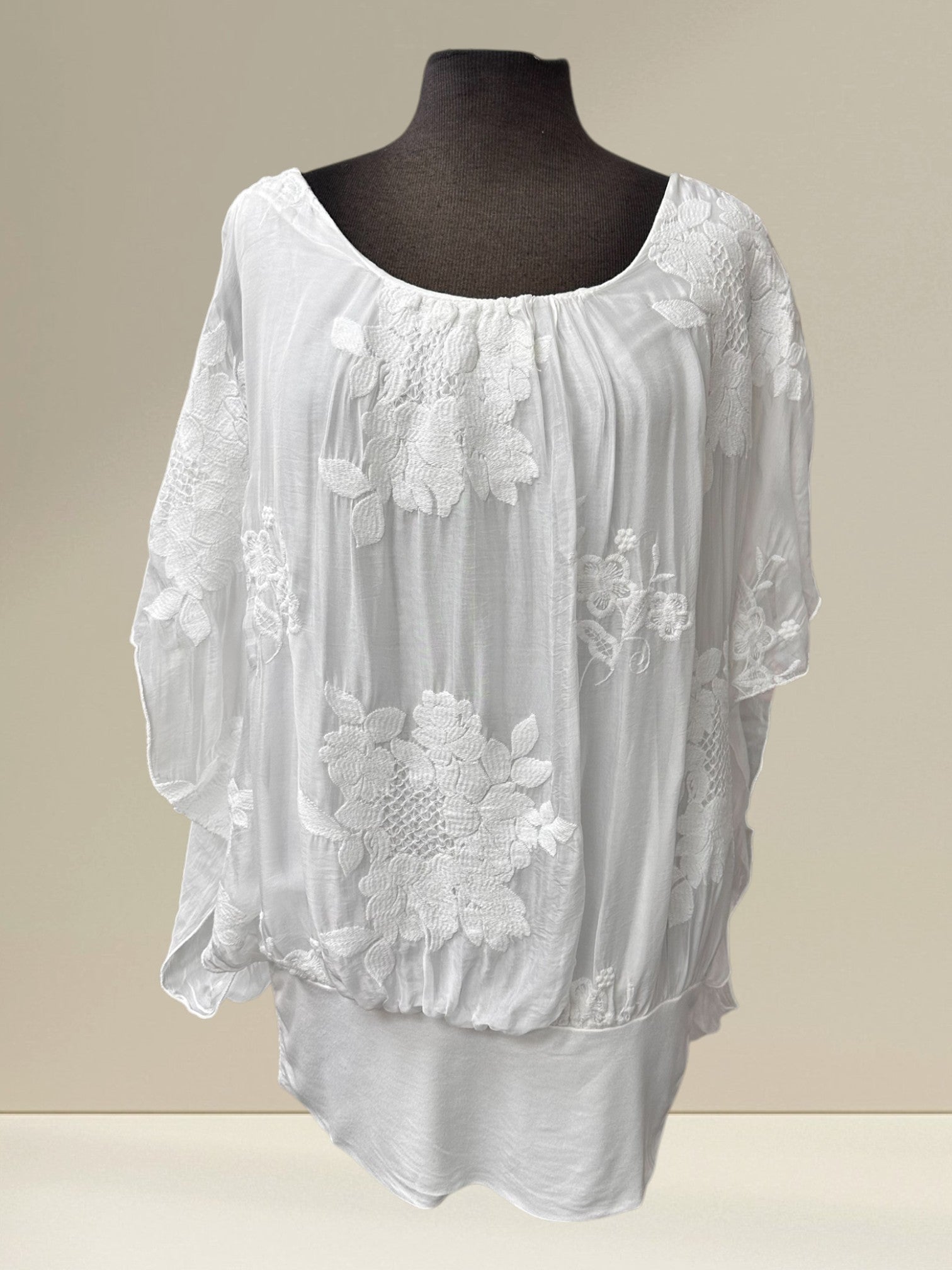 Blouse de soie